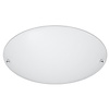 LED ceiling lamp Trion Linola matte white Ø250 E27
