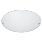HLW LED LED Plafondlamp - Plafondverlichting - Trion Linola - E27 Fitting - Rond - Mat Wit - Aluminium