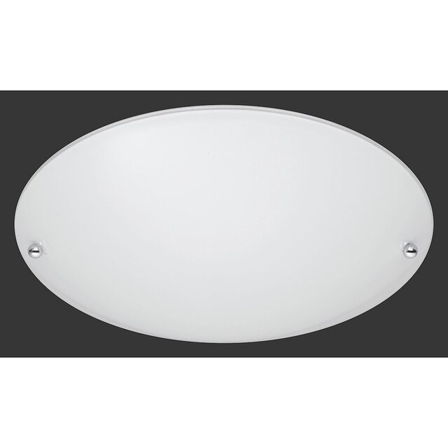 ronde mat witte LED plafondlamp met E27 fitting en wit licht, diameter 25 cm, tot 40W vermogen ronde mat witte LED plafondlamp met E27 fitting en wit licht, diameter 25 cm, tot 40W vermogen