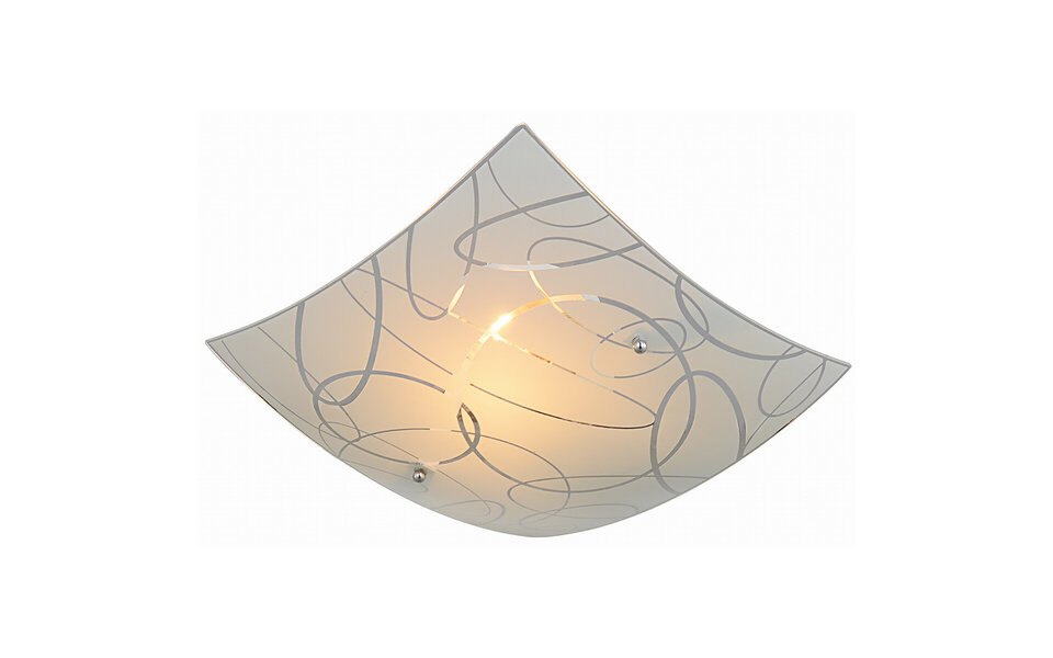 HLW LED LED Plafondlamp - Plafondverlichting - Trion Spirilo - E27 Fitting - 1-lichts - Vierkant - Mat Wit - Aluminium