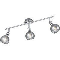 Trion Brista LED ceiling/wall spotlight 3x E14 chrome Ø580 mm