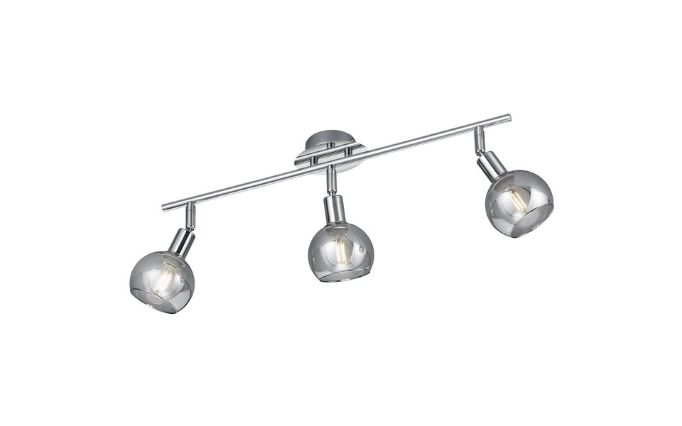 HLW LED LED Plafondspot - Trion Brista - E14 Fitting - 3-lichts - Rond - Glans Chroom - Aluminium