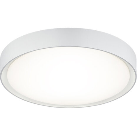 LED Plafondlamp - Badkamerlamp - Trion Clirno - 18W - Warm Wit 3000K - Spatwaterdicht IP44 - Opbouw Rond - Mat Wit - Kunststof LED Plafondlamp - Badkamerlamp - Trion Clirno - 18W - Warm Wit 3000K - Spatwaterdicht IP44 - Opbouw Rond - Mat Wit - Kunststof