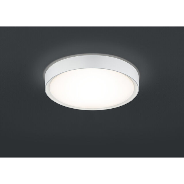ronde witte LED plafondlamp 18W warm wit licht 3000K geschikt voor badkamer met IP44 bescherming ronde witte LED plafondlamp 18W warm wit licht 3000K geschikt voor badkamer met IP44 bescherming