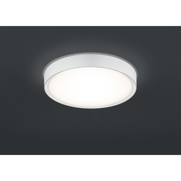 HLW LED LED Plafondlamp - Badkamerlamp - Trion Clirno - 18W - Warm Wit 3000K - Spatwaterdicht IP44 - Opbouw Rond - Mat Wit - Kunststof HLW LED LED Plafondlamp - Badkamerlamp - Trion Clirno - 18W - Warm Wit 3000K - Spatwaterdicht IP44 - Opbouw Rond - Mat Wit - Kunststof