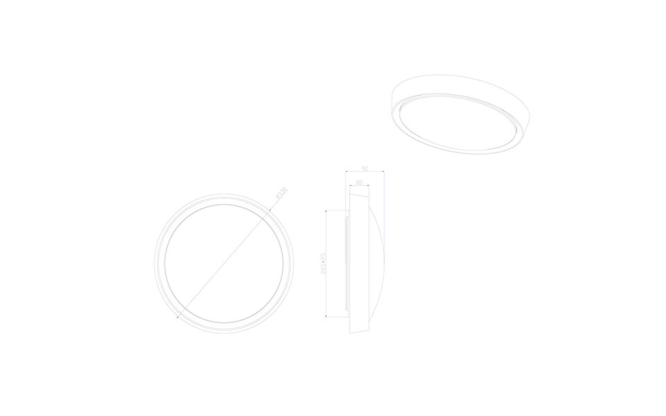 HLW LED LED Plafondlamp - Badkamerlamp - Trion Clirno - 18W - Warm Wit 3000K - Spatwaterdicht IP44 - Opbouw Rond - Mat Wit - Kunststof HLW LED LED Plafondlamp - Badkamerlamp - Trion Clirno - 18W - Warm Wit 3000K - Spatwaterdicht IP44 - Opbouw Rond - Mat Wit - Kunststof