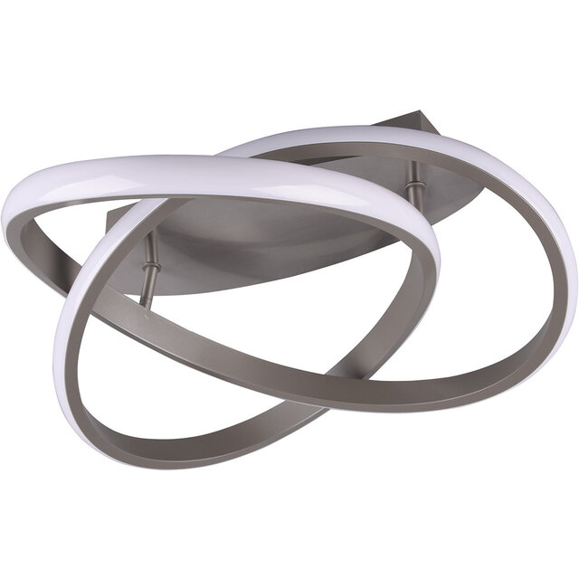 Ronde dimbare LED-plafondlamp 18W 2400 lumen warm wit licht 3000K diameter 45 cm