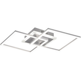 Venda LED plafondlamp 25W dimbaar 2600lm mat titaan Venda LED plafondlamp 25W dimbaar 2600lm mat titaan