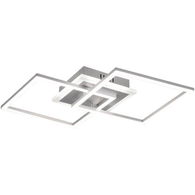 Venda LED plafondlamp 25W dimbaar 2600lm mat titaan Verlichting per ruimte