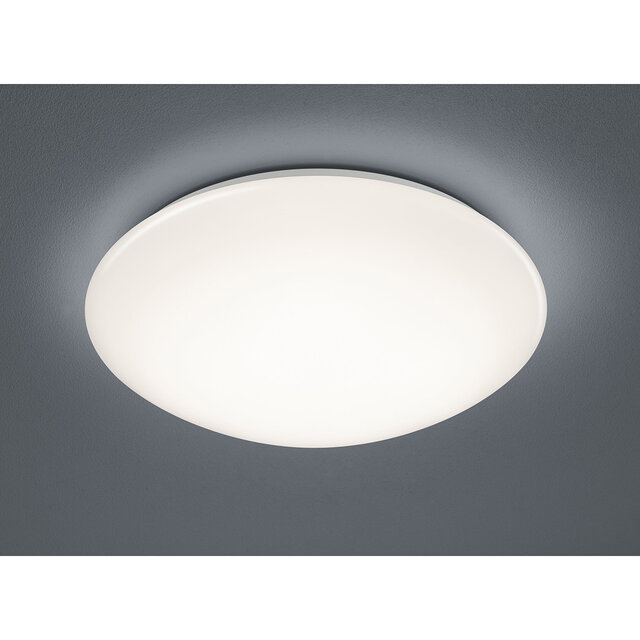 ronde witte LED plafondlamp 18W 1600 lumen warm wit licht met geïntegreerde bewegingssensor