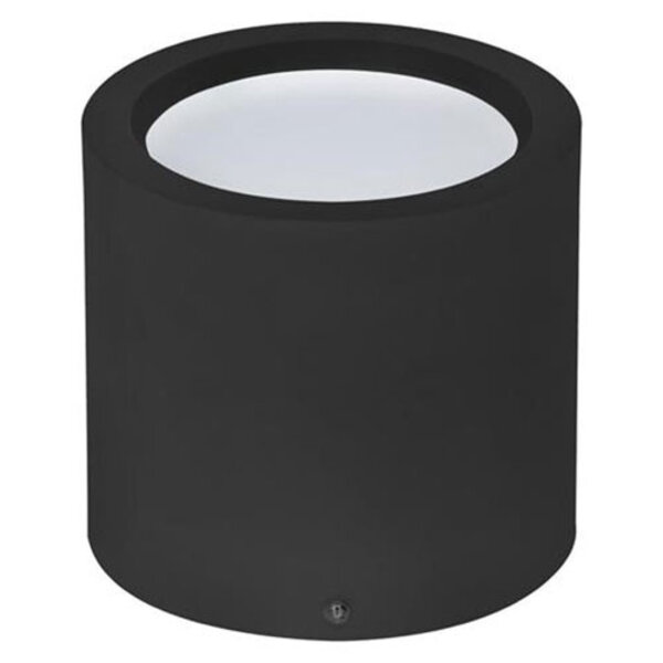 HLW LED LED Downlight - Opbouw Rond Hoog XL 15W - Natuurlijk Wit 4200K - Mat Zwart Aluminium - Ø180mm HLW LED LED Downlight - Opbouw Rond Hoog XL 15W - Natuurlijk Wit 4200K - Mat Zwart Aluminium - Ø180mm