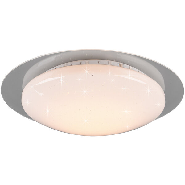 HLW LED LED Plafondlamp - Plafondverlichting - Trion Bolbi - 8.5W - Aanpasbare Kleur - RGBW - Afstandsbediening - Dimbaar - Rond - Mat Wit - Kunststof HLW LED LED Plafondlamp - Plafondverlichting - Trion Bolbi - 8.5W - Aanpasbare Kleur - RGBW - Afstandsbediening - Dimbaar - Rond - Mat Wit - Kunststof