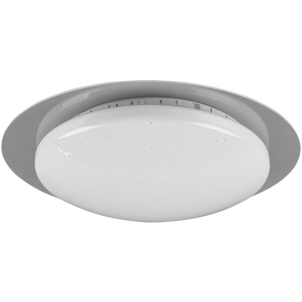 HLW LED LED Plafondlamp - Plafondverlichting - Trion Bolbi - 8.5W - Aanpasbare Kleur - RGBW - Afstandsbediening - Dimbaar - Rond - Mat Wit - Kunststof HLW LED LED Plafondlamp - Plafondverlichting - Trion Bolbi - 8.5W - Aanpasbare Kleur - RGBW - Afstandsbediening - Dimbaar - Rond - Mat Wit - Kunststof