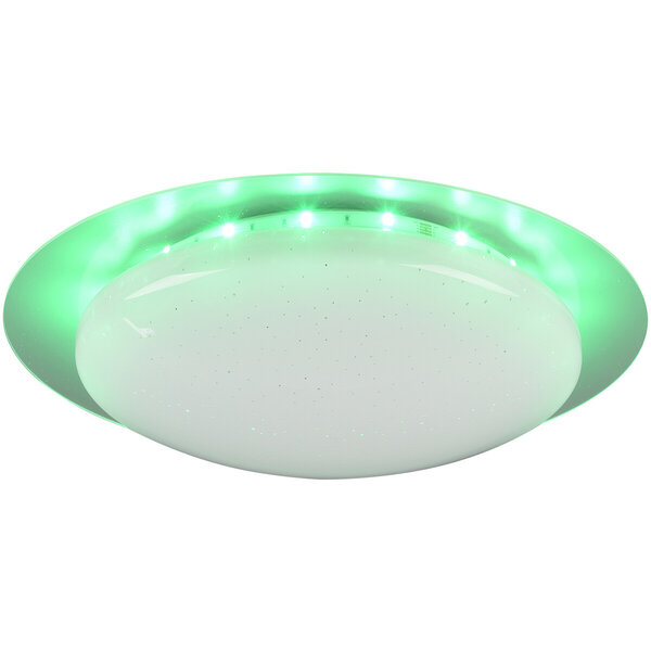 HLW LED LED Plafondlamp - Plafondverlichting - Trion Bolbi - 8.5W - Aanpasbare Kleur - RGBW - Afstandsbediening - Dimbaar - Rond - Mat Wit - Kunststof HLW LED LED Plafondlamp - Plafondverlichting - Trion Bolbi - 8.5W - Aanpasbare Kleur - RGBW - Afstandsbediening - Dimbaar - Rond - Mat Wit - Kunststof