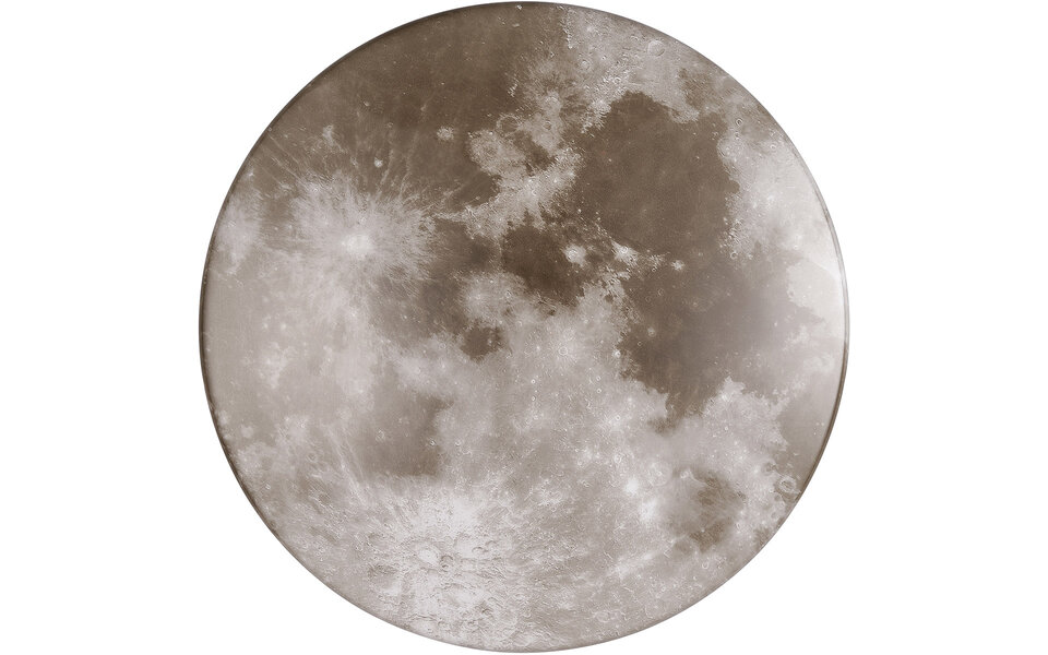 HLW LED LED Ceiling Light - Bathroom Light - Trion Mane - 15W - Splashproof IP44 - Warm White 3000K - Round - Matte White - Plastic