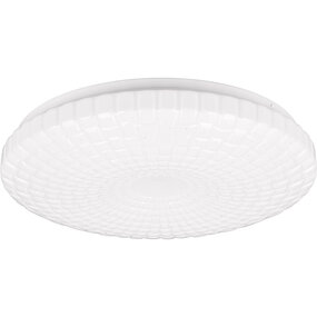 Trion Gekko LED Plafondlamp 16W 1900lm 3000K Mat Wit Trion Gekko LED Plafondlamp 16W 1900lm 3000K Mat Wit