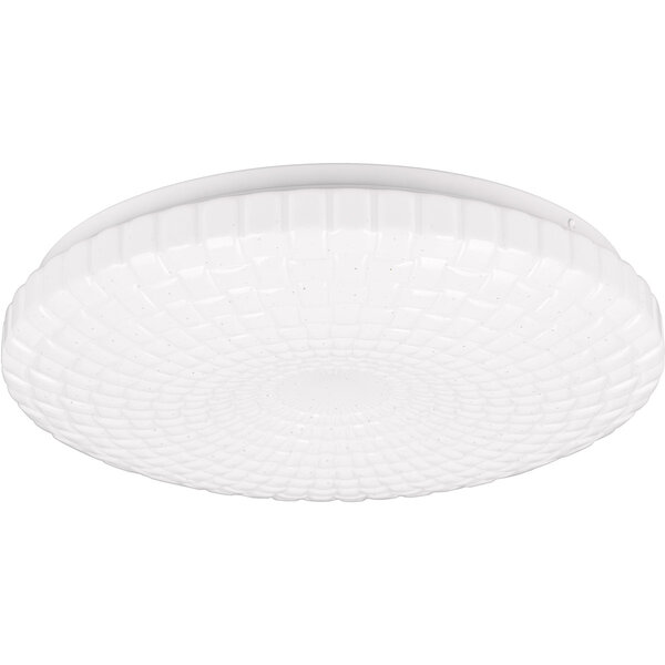 HLW LED LED Plafondlamp - Plafondverlichting - Trion Gekko - 16W - Warm Wit 3000K - Rond - Mat Wit - Kunststof HLW LED LED Plafondlamp - Plafondverlichting - Trion Gekko - 16W - Warm Wit 3000K - Rond - Mat Wit - Kunststof