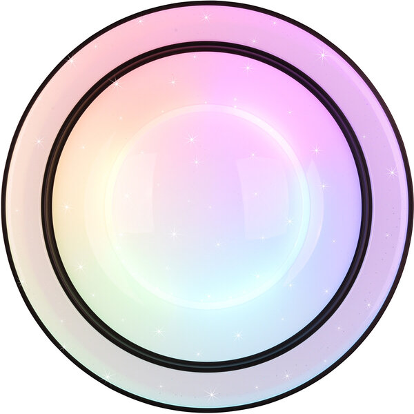 HLW LED LED Plafondlamp - Plafondverlichting - Trion Aroma - 22W - RGBW - Dimbaar - Aanpasbare Kleur - Afstandsbediening - Sterlicht - Rond - Mat Zwart - Kunststof HLW LED LED Plafondlamp - Plafondverlichting - Trion Aroma - 22W - RGBW - Dimbaar - Aanpasbare Kleur - Afstandsbediening - Sterlicht - Rond - Mat Zwart - Kunststof