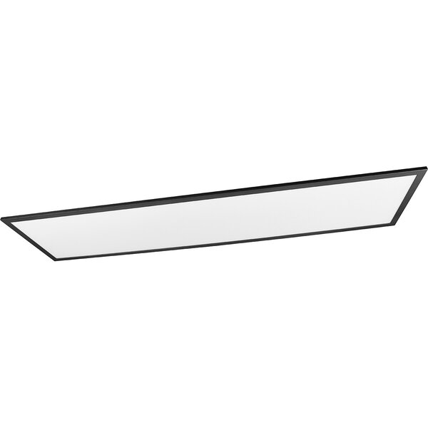 HLW LED LED Plafondlamp - Plafondverlichting - Trion Alina - 34W - Warm Wit 3000K - Mat Zwart - Aluminium - 120cm HLW LED LED Plafondlamp - Plafondverlichting - Trion Alina - 34W - Warm Wit 3000K - Mat Zwart - Aluminium - 120cm
