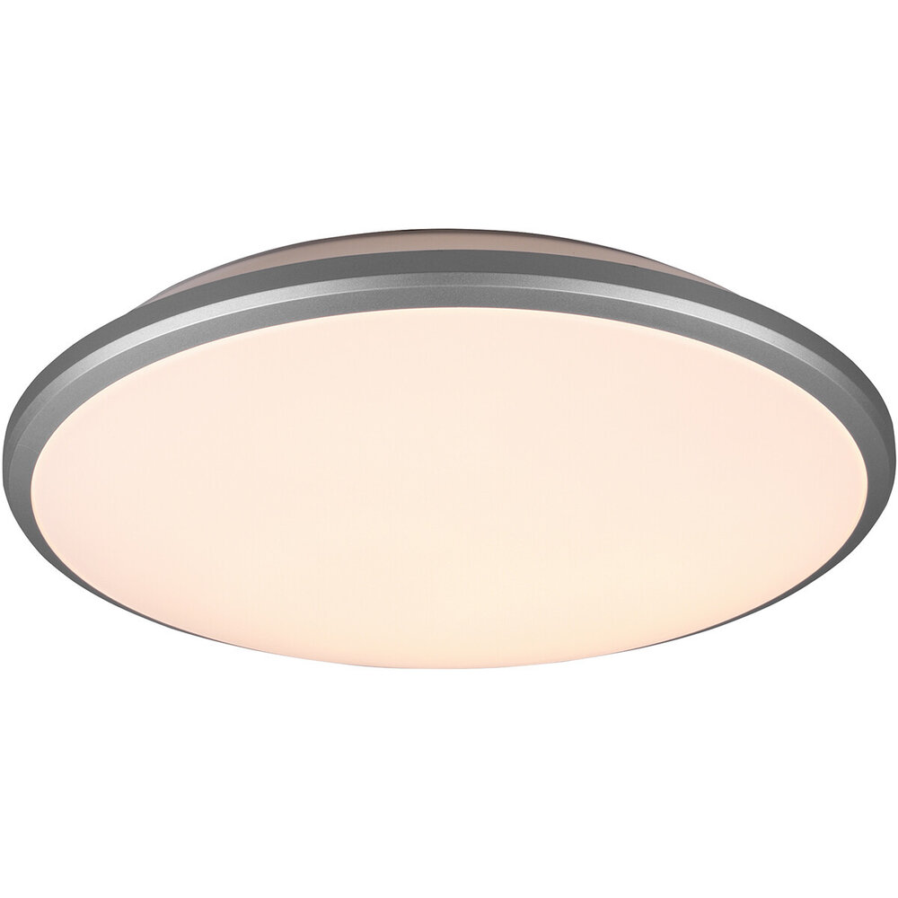 LED Ceiling Light Round 20.5W - Dimmable & Matte Titanium Design