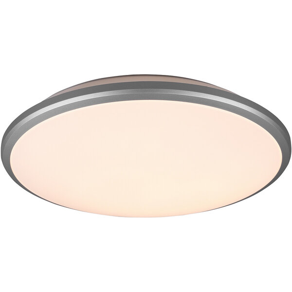 HLW LED LED Plafondlamp - Plafondverlichting - Trion Lombis - 20.5W - Warm Wit 3000K - Dimbaar - Rond - Mat Titaan - Kunststof HLW LED LED Plafondlamp - Plafondverlichting - Trion Lombis - 20.5W - Warm Wit 3000K - Dimbaar - Rond - Mat Titaan - Kunststof