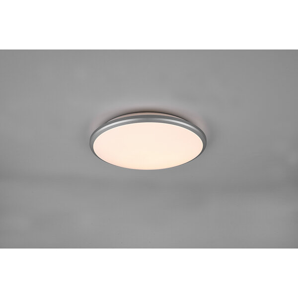 HLW LED LED Plafondlamp - Plafondverlichting - Trion Lombis - 20.5W - Warm Wit 3000K - Dimbaar - Rond - Mat Titaan - Kunststof HLW LED LED Plafondlamp - Plafondverlichting - Trion Lombis - 20.5W - Warm Wit 3000K - Dimbaar - Rond - Mat Titaan - Kunststof