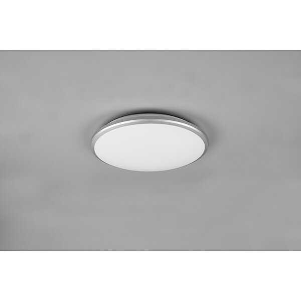 HLW LED LED Plafondlamp - Plafondverlichting - Trion Lombis - 20.5W - Warm Wit 3000K - Dimbaar - Rond - Mat Titaan - Kunststof HLW LED LED Plafondlamp - Plafondverlichting - Trion Lombis - 20.5W - Warm Wit 3000K - Dimbaar - Rond - Mat Titaan - Kunststof
