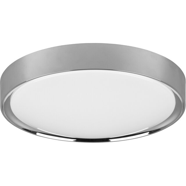 ronde witte LED plafondlamp badkamer 18W warm wit licht 3000K IP44 vochtbestendig