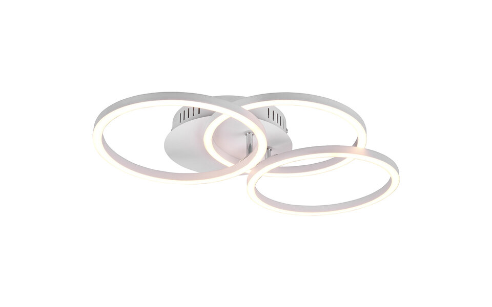 HLW LED LED Plafondlamp - Plafondverlichting - Trion Corcol - 27W - Aanpasbare Kleur - Rond - Mat Wit - Aluminium HLW LED LED Plafondlamp - Plafondverlichting - Trion Corcol - 27W - Aanpasbare Kleur - Rond - Mat Wit - Aluminium