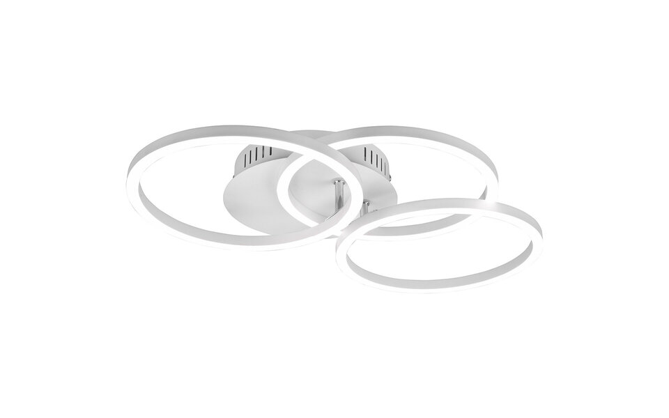 HLW LED LED Plafondlamp - Plafondverlichting - Trion Corcol - 27W - Aanpasbare Kleur - Rond - Mat Wit - Aluminium HLW LED LED Plafondlamp - Plafondverlichting - Trion Corcol - 27W - Aanpasbare Kleur - Rond - Mat Wit - Aluminium