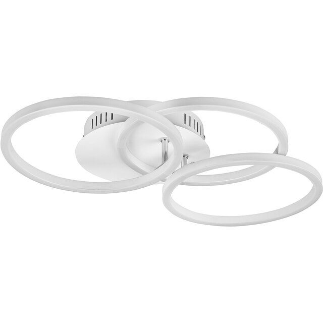 HLW LED LED Ceiling Lamp - Ceiling Lighting - Trion Corcol - 27W - Adjustable Color - Round - Matte White - Aluminum HLW LED LED Ceiling Lamp - Ceiling Lighting - Trion Corcol - 27W - Adjustable Color - Round - Matte White - Aluminum