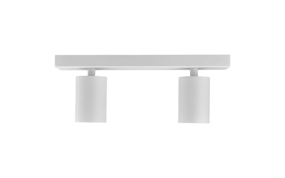 HLW LED LED Plafondspot - Brinton Betin - GU10 Fitting - 2-lichts - Rond - Mat Wit - Kantelbaar - Aluminium - Philips - CorePro 827 36D - 7W - Warm Wit 2700K HLW LED LED Plafondspot - Brinton Betin - GU10 Fitting - 2-lichts - Rond - Mat Wit - Kantelbaar - Aluminium - Philips - CorePro 827 36D - 7W - Warm Wit 2700K