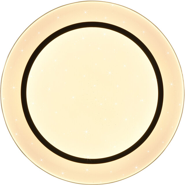 HLW LED LED Plafondlamp - Plafondverlichting - Trion Atras - 18W - Aanpasbare Kleur - Afstandsbediening - Dimbaar - Sterlicht - Rond - Mat Zwart - Kunststof HLW LED LED Plafondlamp - Plafondverlichting - Trion Atras - 18W - Aanpasbare Kleur - Afstandsbediening - Dimbaar - Sterlicht - Rond - Mat Zwart - Kunststof