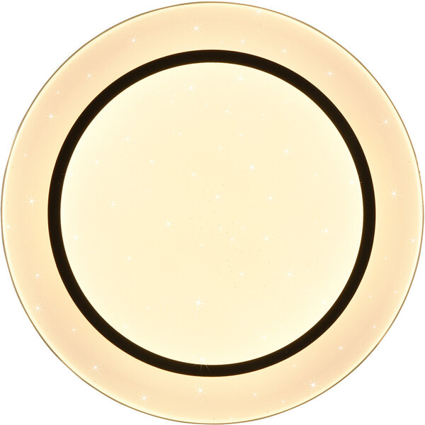 HLW LED LED Plafondlamp - Plafondverlichting - Trion Atras - 18W - Aanpasbare Kleur - Afstandsbediening - Dimbaar - Sterlicht - Rond - Mat Zwart - Kunststof HLW LED LED Plafondlamp - Plafondverlichting - Trion Atras - 18W - Aanpasbare Kleur - Afstandsbediening - Dimbaar - Sterlicht - Rond - Mat Zwart - Kunststof