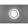 HLW LED LED Ceiling Lamp - Ceiling Lighting - Trion Atras - 18W - Adjustable Color - Remote Control - Dimmable - Star Light - Round - Matte Black - Plastic