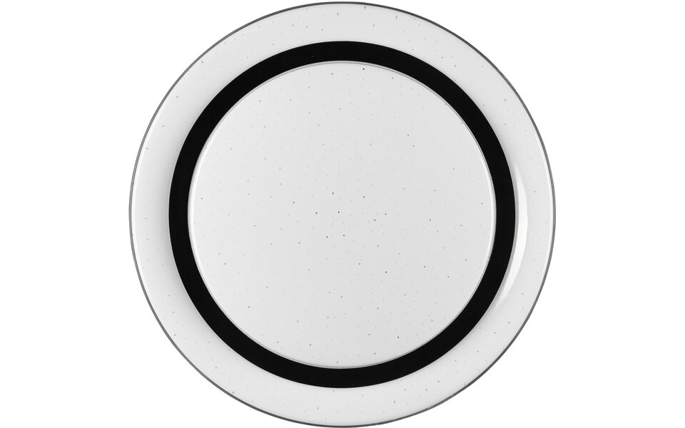 HLW LED LED Ceiling Light - Ceiling Lighting - Trion Atras - 10.5W - Adjustable Color - Remote Control - Dimmable - Star Light - Round - Matte Black - Plastic