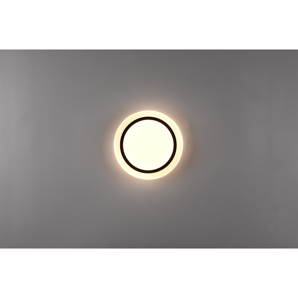 HLW LED LED Plafondlamp - Plafondverlichting - Trion Atras - 10.5W - Aanpasbare Kleur - Afstandsbediening - Dimbaar - Sterlicht - Rond - Mat Zwart - Kunststof HLW LED LED Plafondlamp - Plafondverlichting - Trion Atras - 10.5W - Aanpasbare Kleur - Afstandsbediening - Dimbaar - Sterlicht - Rond - Mat Zwart - Kunststof