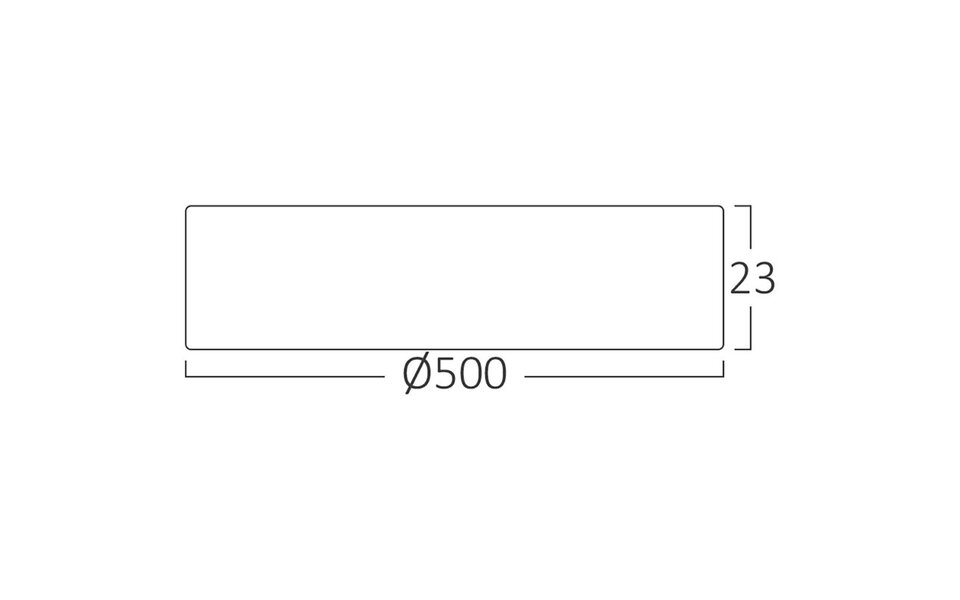 HLW LED LED Ceiling Light - Brinton Jin - 45W 5280lm - Adjustable Light Color 3000K-4000K-6500K - Ø500 mm - Surface Mounted - Round - Black