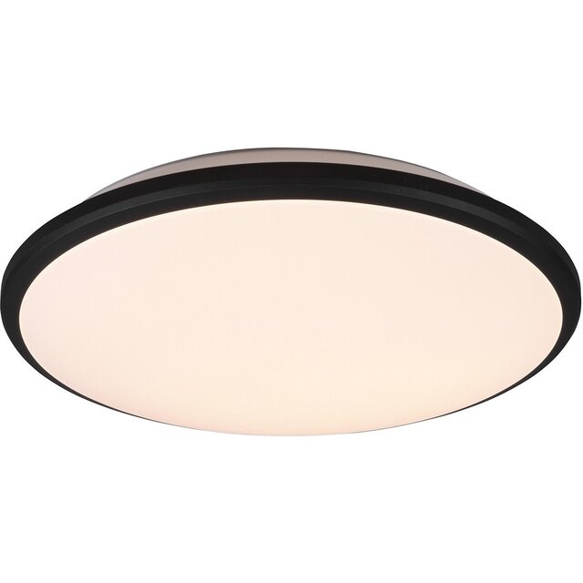 LED Plafondlamp Trion Lombis Mat Zwart 20,5W Dimbaar Verlichting per ruimte LED Plafondlamp Trion Lombis Mat Zwart 20,5W Dimbaar Verlichting per ruimte