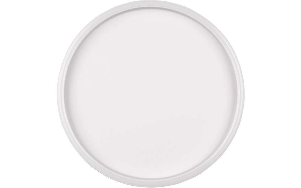 HLW LED LED Ceiling Lamp - Trion Rad - Surface Mounted Round 20W - Warm White 3000K - Matte White - Metal