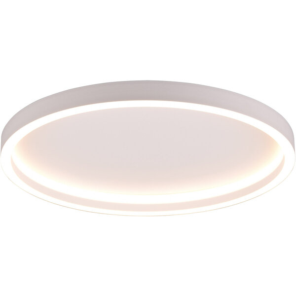 HLW LED LED Plafondlamp - Trion Rad - Opbouw Rond 20W - Warm Wit 3000K - Mat Wit - Metaal HLW LED LED Plafondlamp - Trion Rad - Opbouw Rond 20W - Warm Wit 3000K - Mat Wit - Metaal