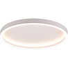 HLW LED LED Ceiling Lamp - Trion Rad - Surface Mounted Round 20W - Warm White 3000K - Matte White - Metal