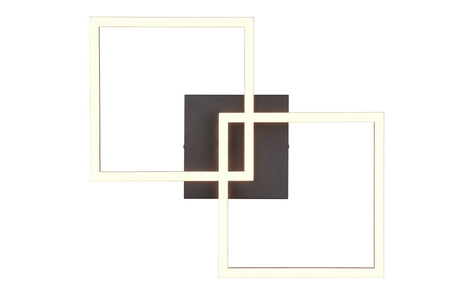 HLW LED LED Ceiling Light - Ceiling Lighting - Trion Square - 20W - Warm White 3000K - Square - Matte Black - Metal HLW LED LED Ceiling Light - Ceiling Lighting - Trion Square - 20W - Warm White 3000K - Square - Matte Black - Metal