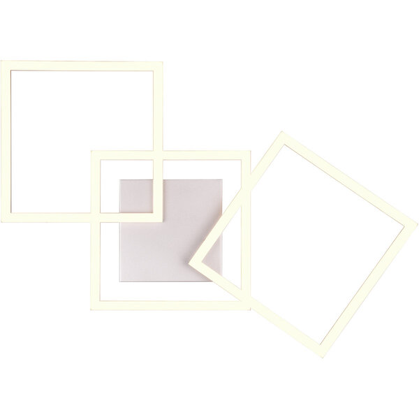 HLW LED LED Plafondlamp - Trion Square - 31W - Warm Wit 3000K - Vierkant - Titaan- Metaal HLW LED LED Plafondlamp - Trion Square - 31W - Warm Wit 3000K - Vierkant - Titaan- Metaal