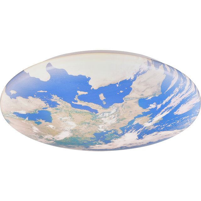 Ronde LED plafondlamp badkamer 37 cm diameter 15W 1500 lumen warm wit licht IP44 beschermingsklasse