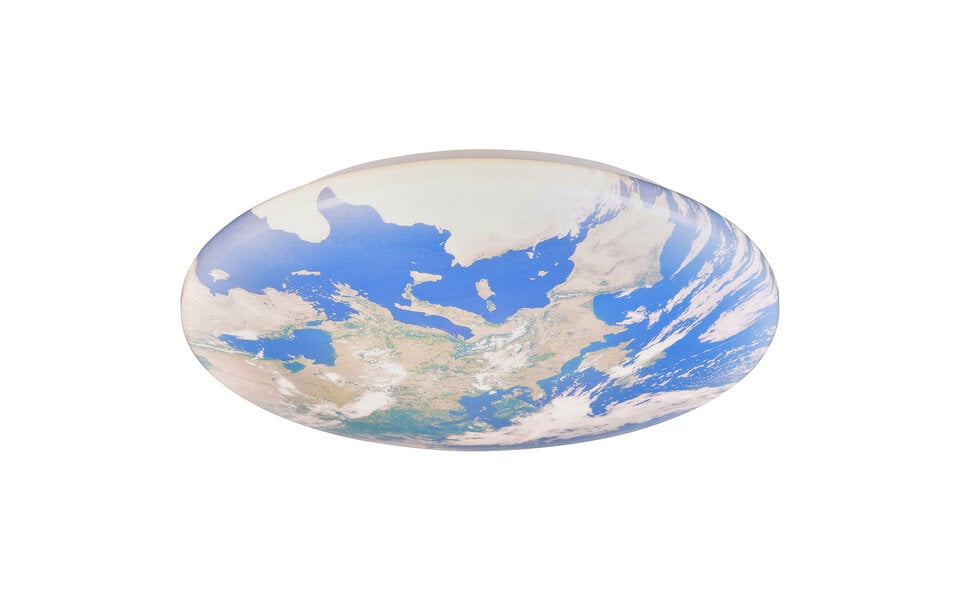 HLW LED LED Ceiling Light - Bathroom Light - Trion Arte - 15W - Splashproof IP44 - Warm White 3000K - Round - Multicolor - Plastic