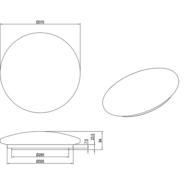 HLW LED LED Plafondlamp - Badkamerlamp - Trion Arte - 15W - Spatwaterdicht IP44 - Warm Wit 3000K - Rond - Multicolor - Kunststof HLW LED LED Plafondlamp - Badkamerlamp - Trion Arte - 15W - Spatwaterdicht IP44 - Warm Wit 3000K - Rond - Multicolor - Kunststof