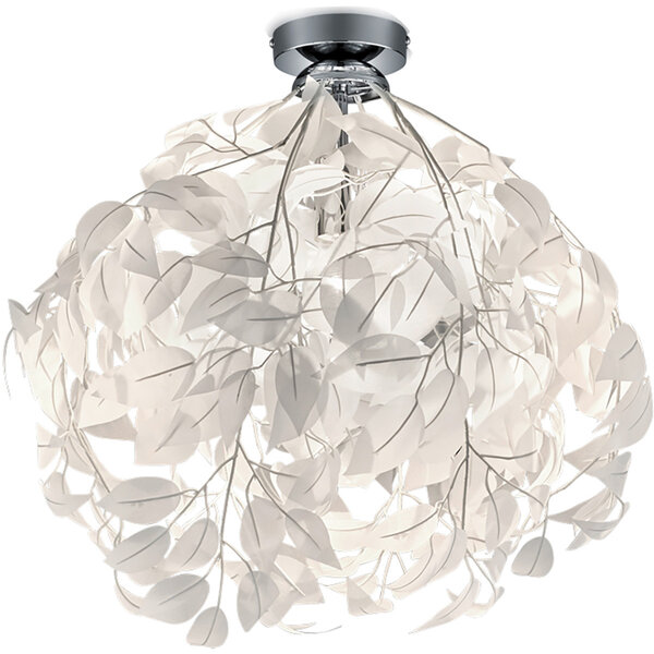 HLW LED LED Plafondlamp - Plafondverlichting - Trion Lovy - E27 Fitting - 1-lichts - Rond - Glans Chroom - Aluminium HLW LED LED Plafondlamp - Plafondverlichting - Trion Lovy - E27 Fitting - 1-lichts - Rond - Glans Chroom - Aluminium