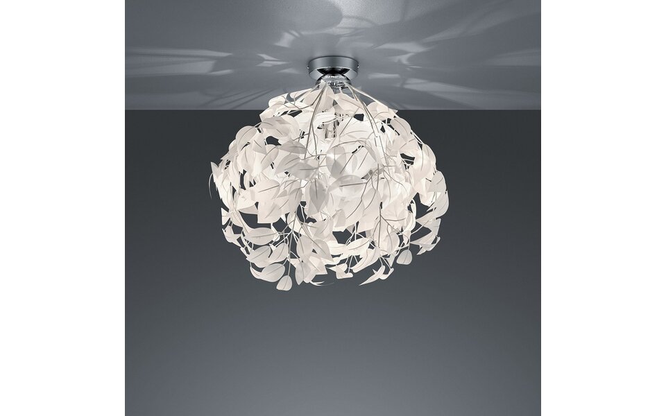 HLW LED LED Ceiling Light - Ceiling Lighting - Trion Lovy - E27 Fitting - 1-light - Round - Gloss Chrome - Aluminum HLW LED LED Ceiling Light - Ceiling Lighting - Trion Lovy - E27 Fitting - 1-light - Round - Gloss Chrome - Aluminum