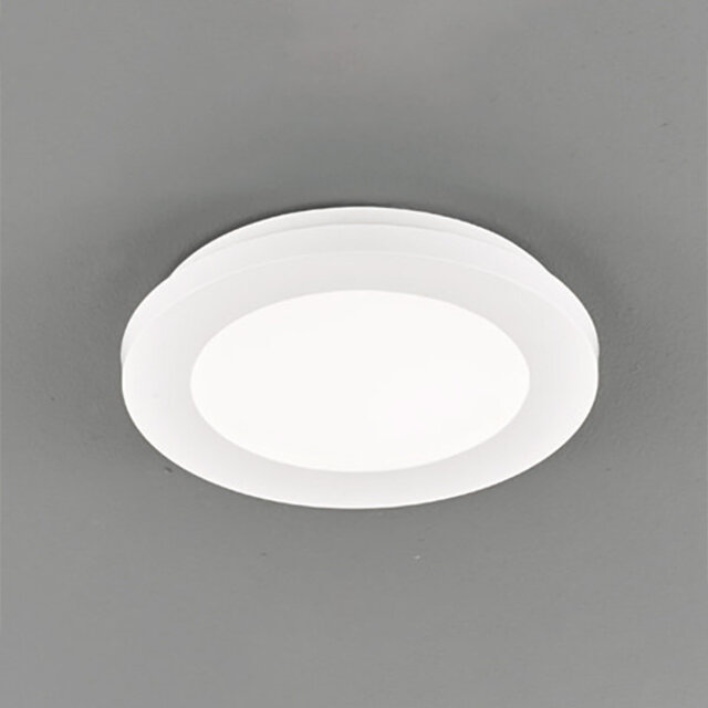 ronde witte LED plafondlamp 9W dimbaar 3000K geschikt voor badkamer IP44 ronde witte LED plafondlamp 9W dimbaar 3000K geschikt voor badkamer IP44